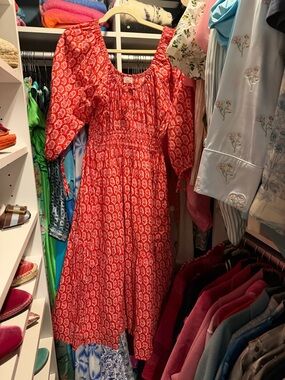 SOLD OUT RARE Pink City Prints dress